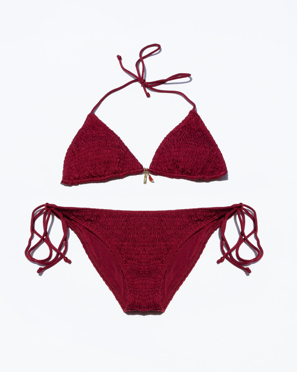 Merlot Signature Triangle Bikini Set