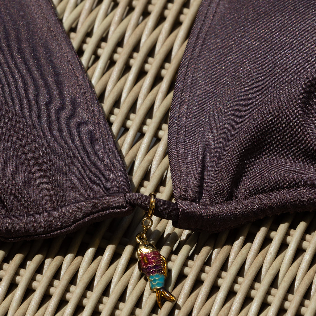 Lucky Fish Sunset Charm