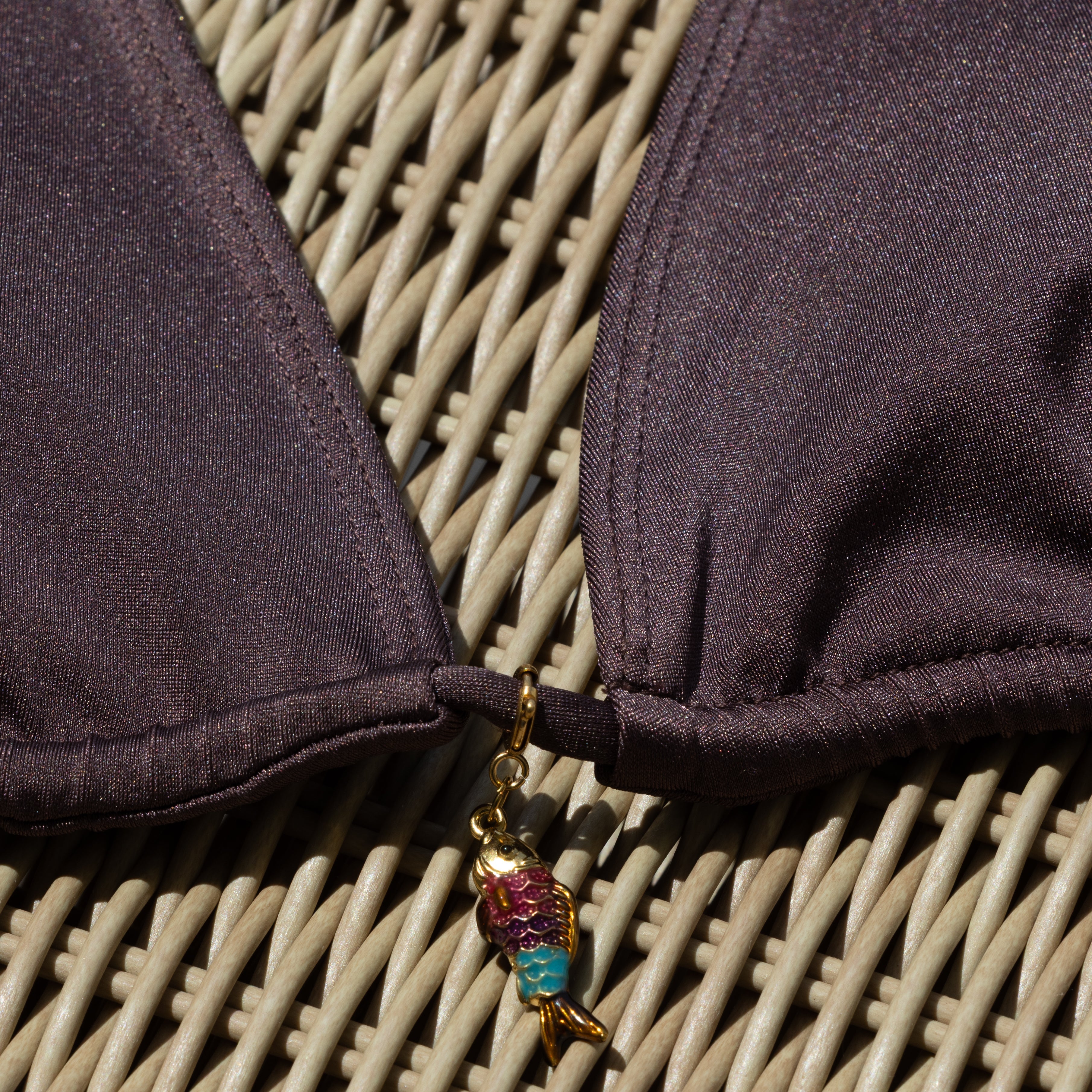 Lucky Fish Sunset Charm