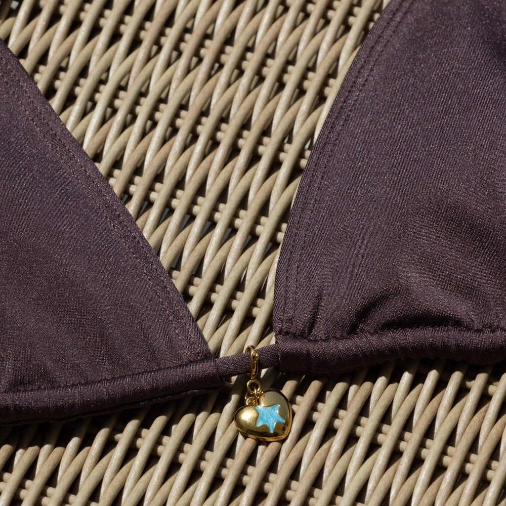 Baby Blue Heart Charm