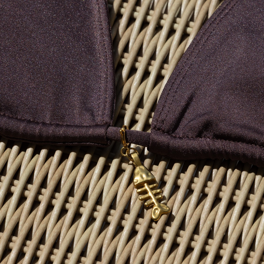 Fishbone Charm