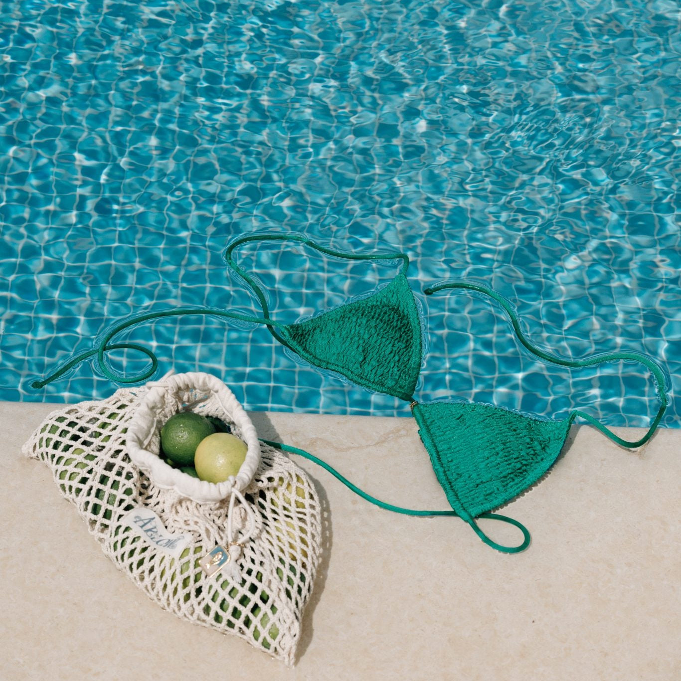 Lagoon Signature Triangle Bikini Set