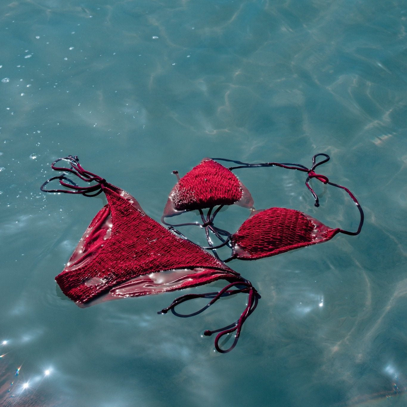 Merlot Signature Triangle Bikini Set
