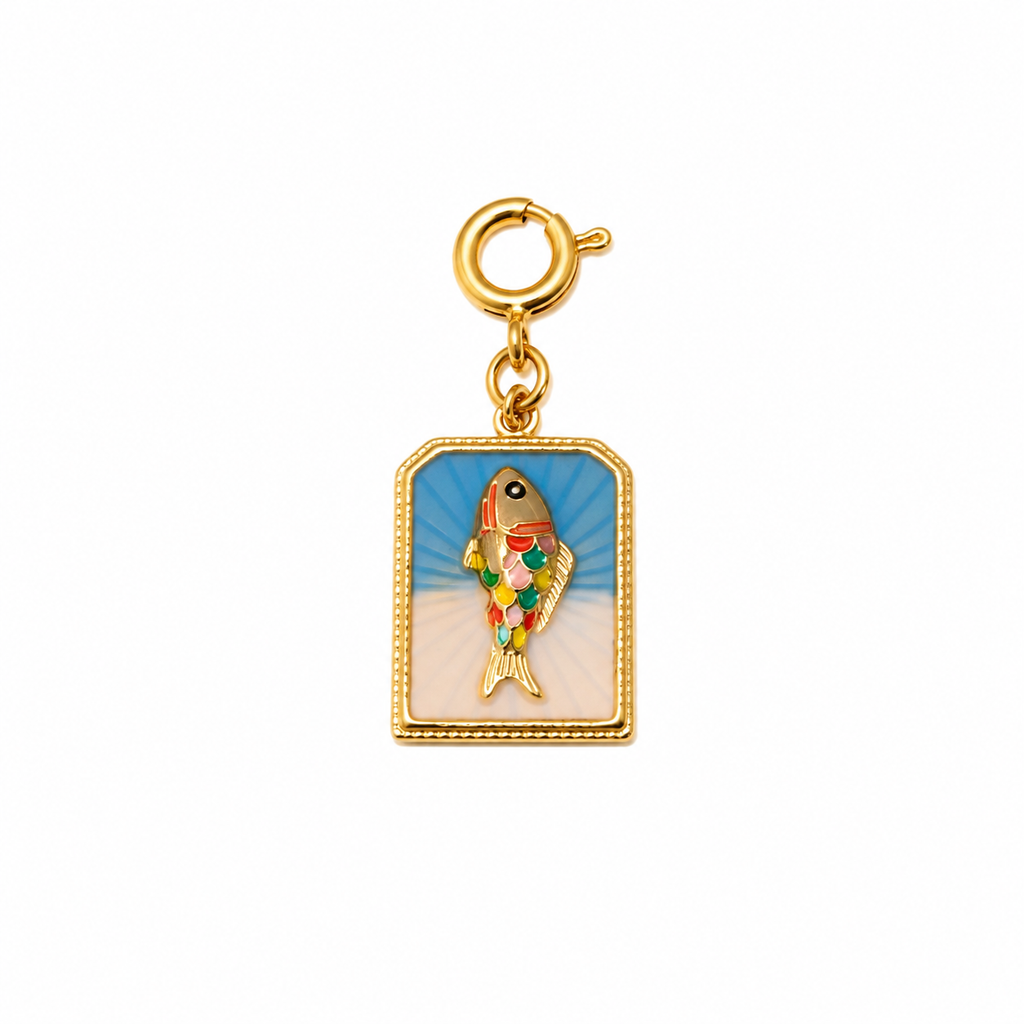 Fish Portrait Charm