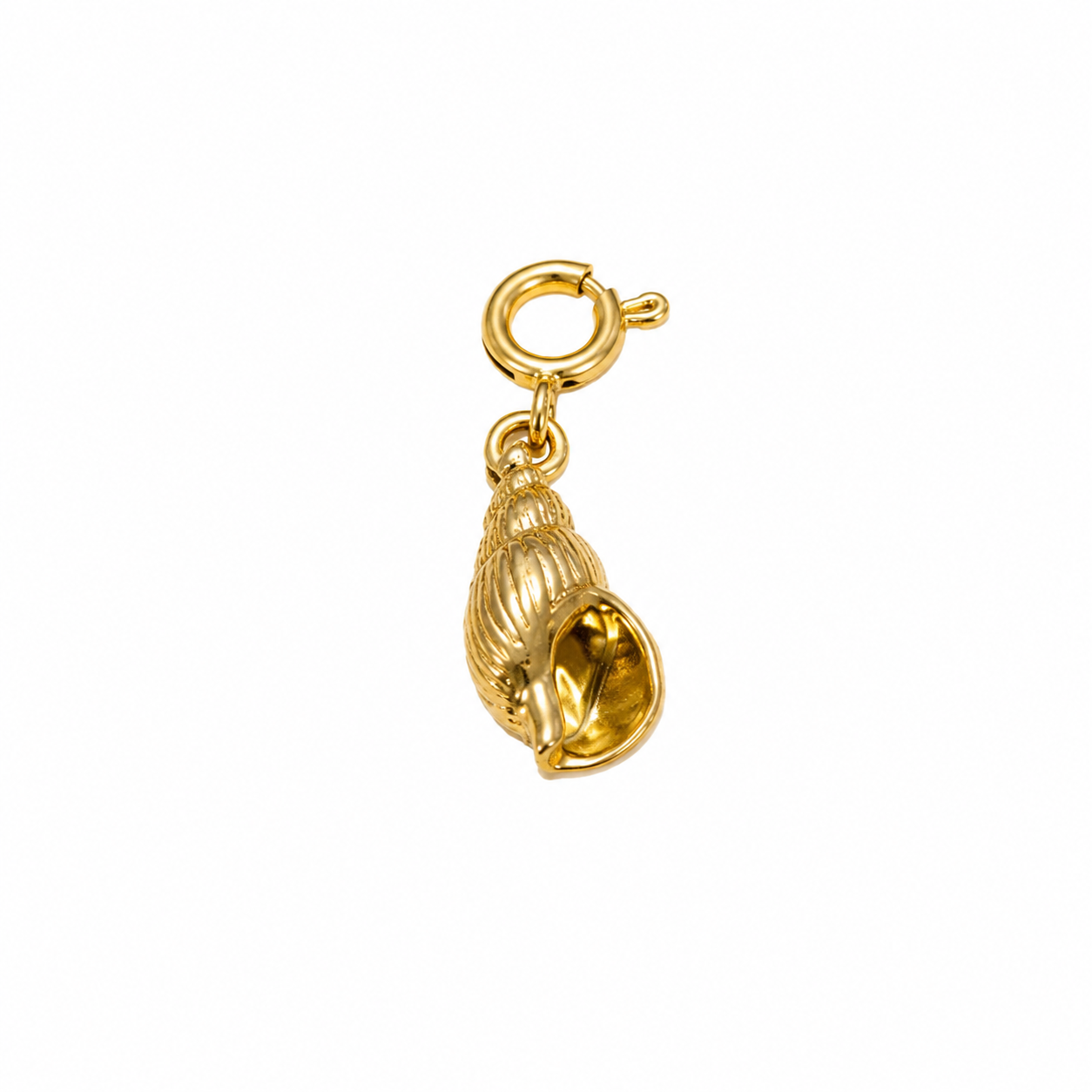 Spiral Shell Charm