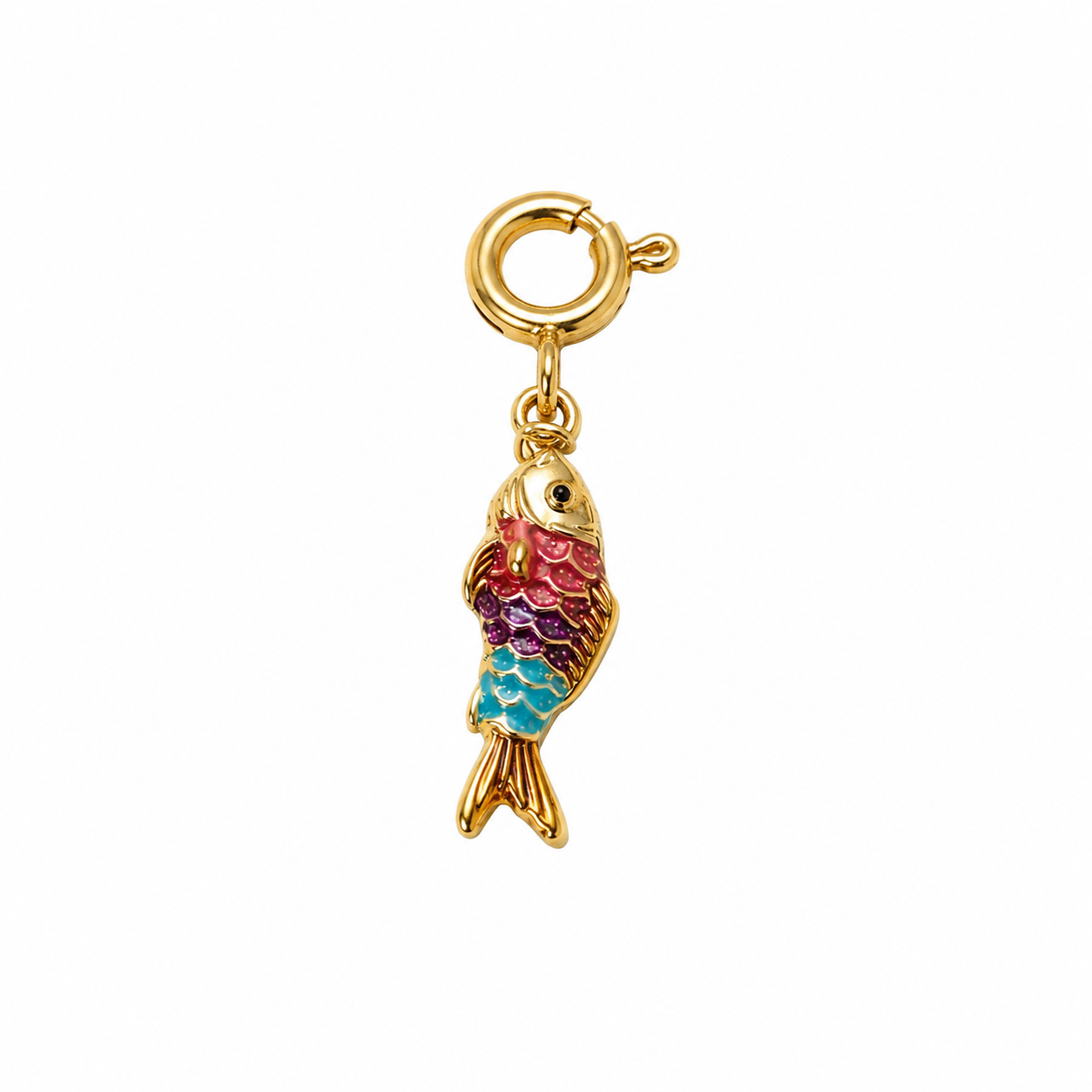 Lucky Fish Sunset Charm