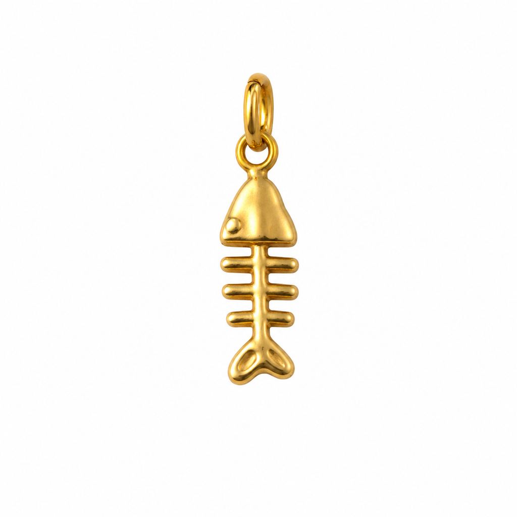Fishbone Charm