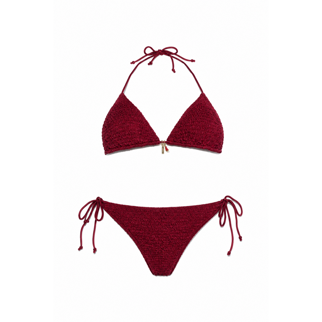 Merlot Signature Triangle Bikini Set
