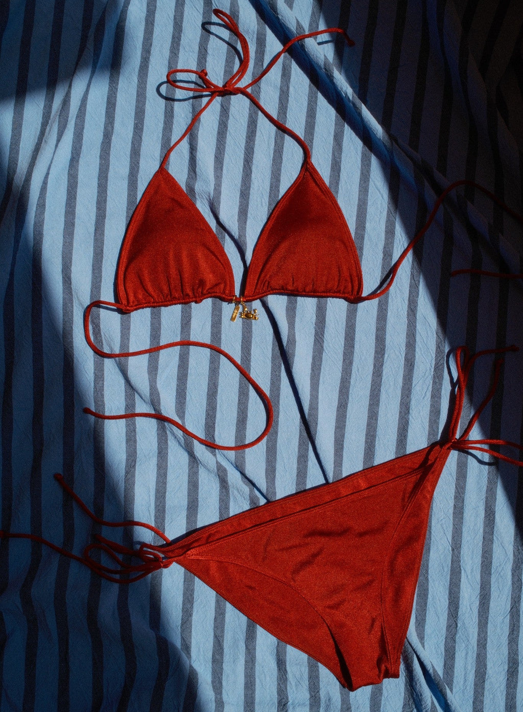 Merlot Triangle Bikini Set