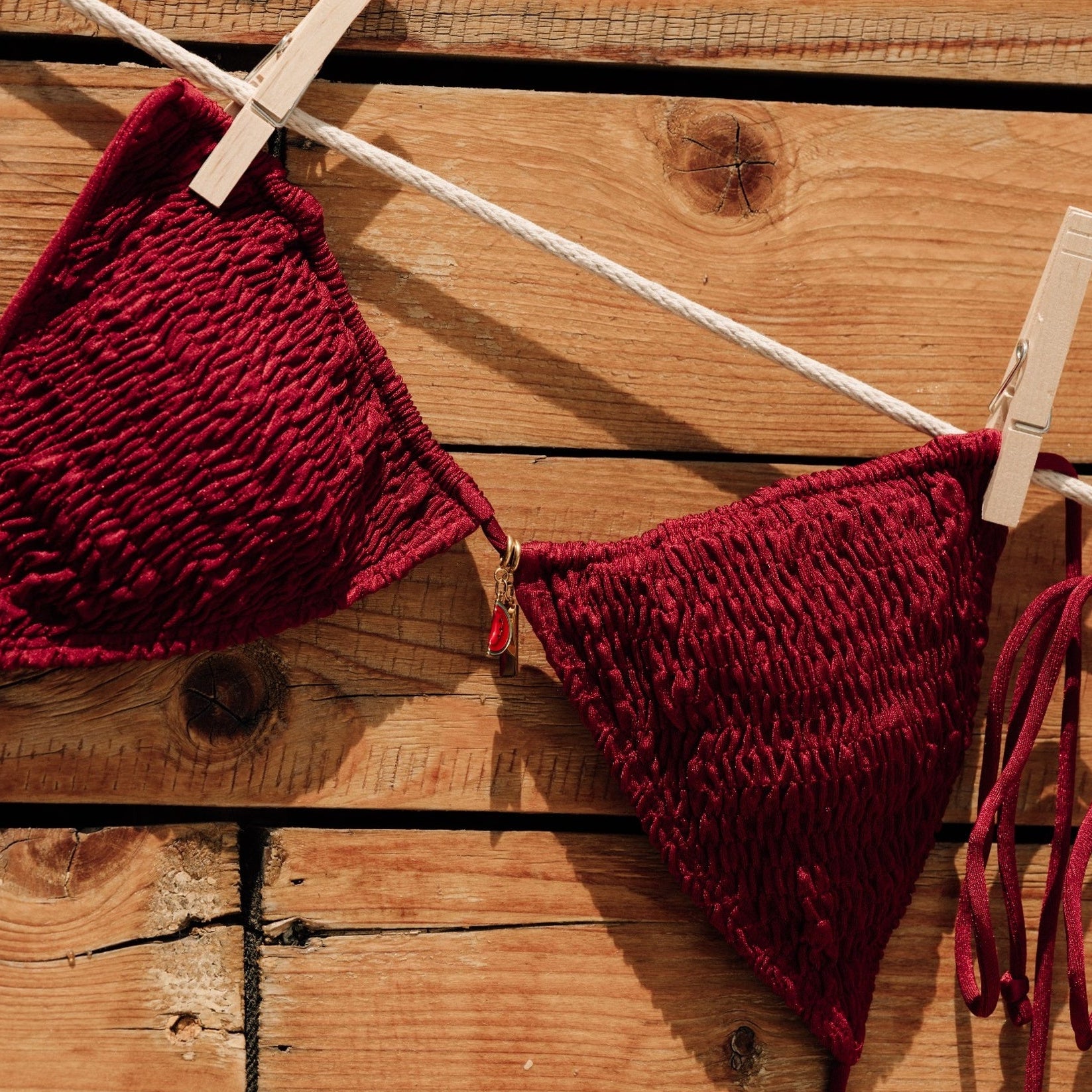 Merlot Signature Triangle Bikini Set